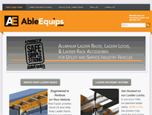 Tablet Screenshot of ableequips.com